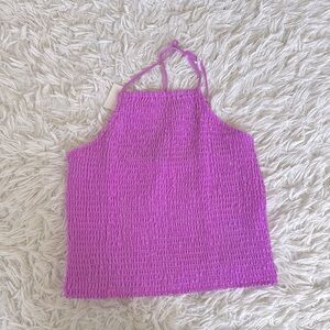 A New Day Purple Women's Apron Tank Top Size XS